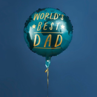 World's Best Dad Folieballon