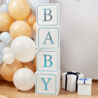 BABY Jumbo Klodser Lyseblå