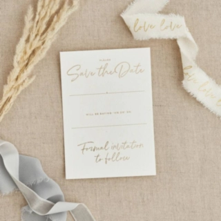 Save the Date Bryllups Invitationer