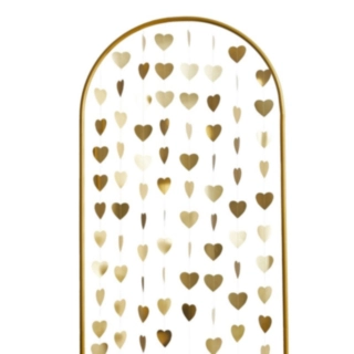 Hjerte Backdrop Guld
