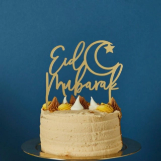 Eid Mubarak Akryl Kagetopper