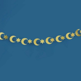 Eid Måne & Stjerne Guirlande