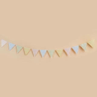 Gingham Pastel Guirlande