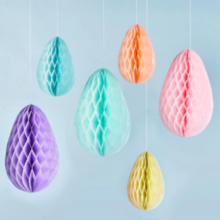 Pastel Honeycomb Æg