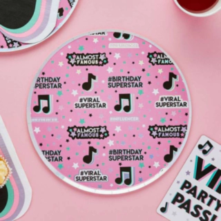Musical Party Paptallerkener
