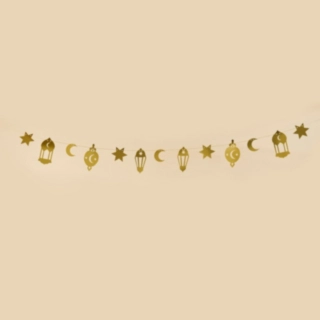 Ramadan Guirlande Guld