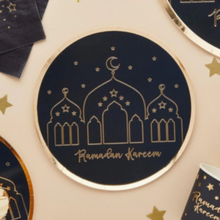 Ramadan Kareem Tallerkener