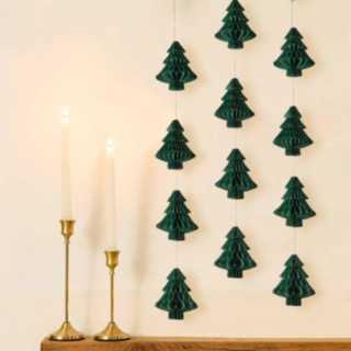 Juletræsguirlande Grøn
