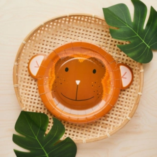 Snappy Jungle Party Abe Tallerkener