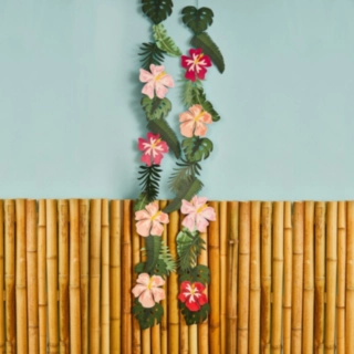 Tropiske Blomster Guirlander