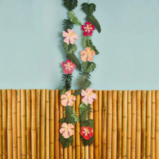 Tropiske Blomster Guirlander