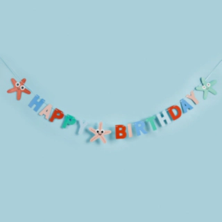 Ocean Party Happy Birthday Guirlande