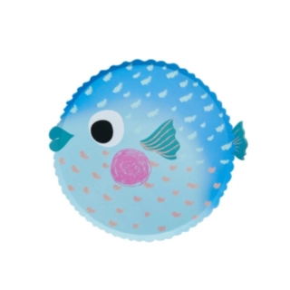 Ocean Party Pufferfish Paptallerkener