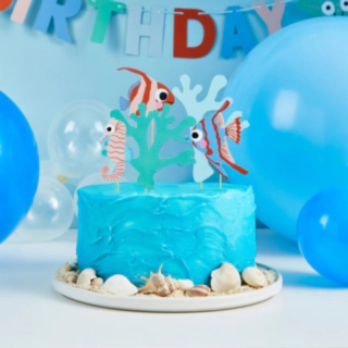 Ocean Party Fisk & Koral Kagetoppere