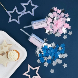 Babyshower Push Pop Konfettirør