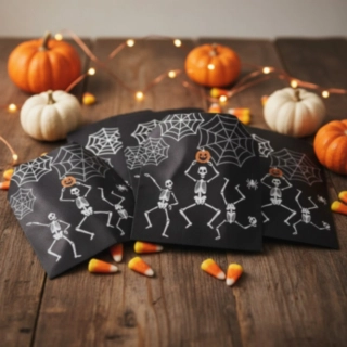 Skelet Halloween Slikposer