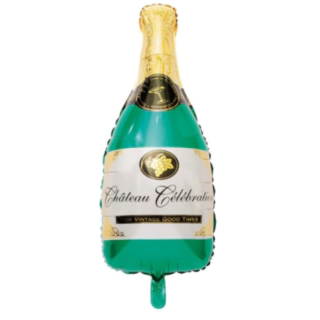 Champagneflaske Folieballon