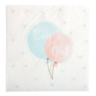 Boy Or Girl Servietter