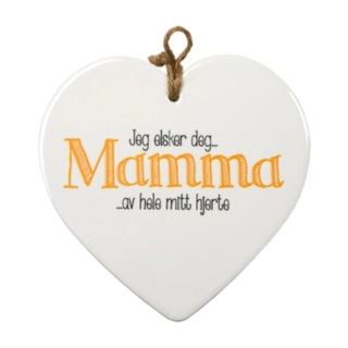 Mamma Porcelænshjerte