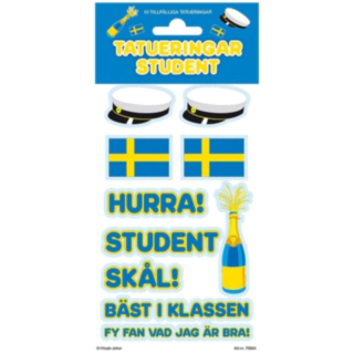 Svensk Student Falske Tatoveringer