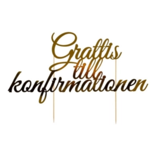 Grattis Till Konfirmationen Kagetopper