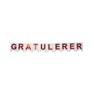 Norsk Gratulerer Banner