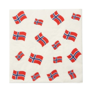 Norske Flag Servietter