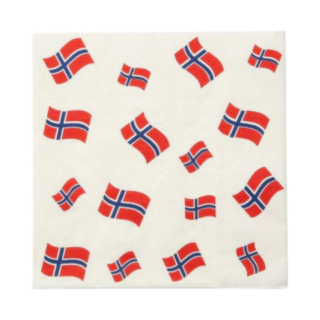 Norske Flag Servietter