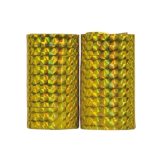 Holografiske Serpentiner Guld