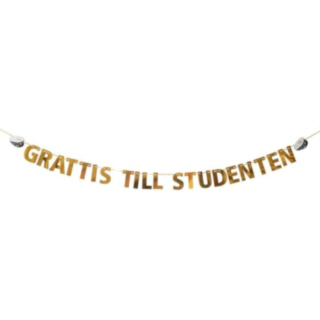 Grattis Till Studenten Guirlande