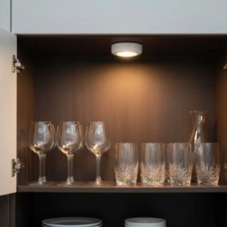 LED Knaplys