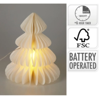 Honeycomb Juletræ 6 LED