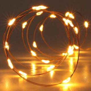 LED Kobbertråd Lyskæde