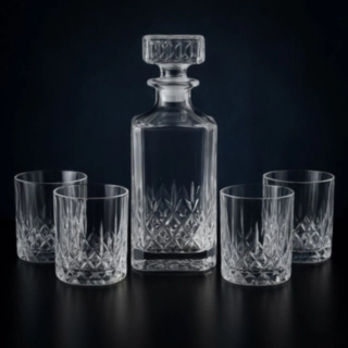 Whisky Karaffel & Glas