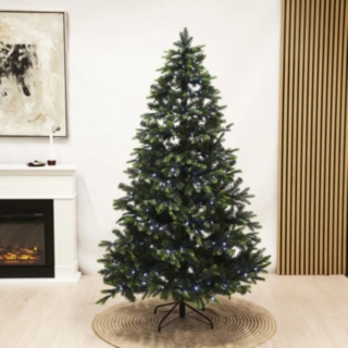 Kunstigt Juletræ LED 180 x 124 cm Klasse A+