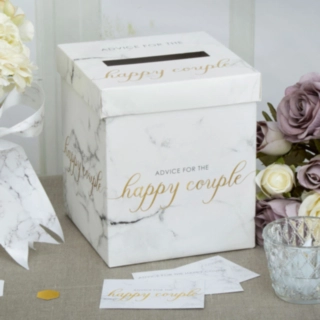 Happy Couple Advice Kortboks Marmor