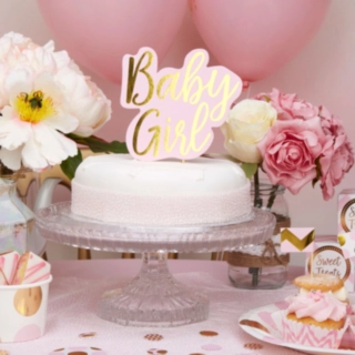 Baby Girl Kagetopper Lyserød