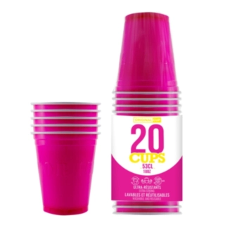 Beer Pong Kopper Pink