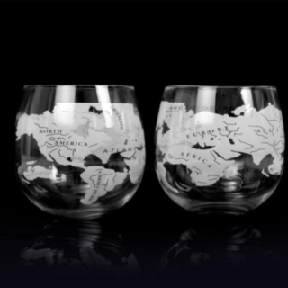 Globe Rocker Glas