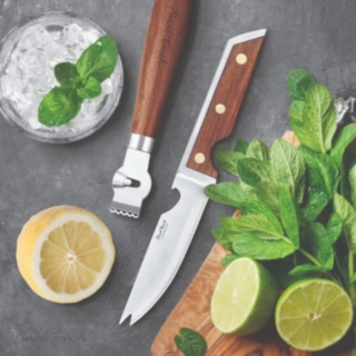 Final Touch® Multifunktionel Barkniv & Peeler Sæt