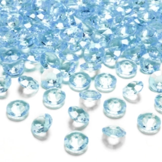 Pynte Diamanter Klar Lyseblå