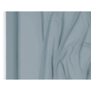 Chiffon Bordløber Misty Blue