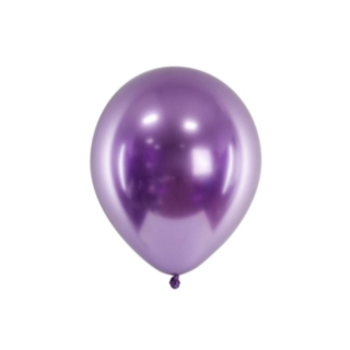 Metalliske Latexballoner Lilla