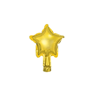 Stjerne Folieballon Guld