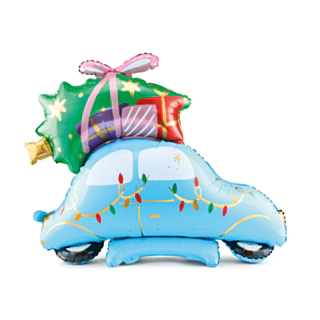 Julebil Folieballon