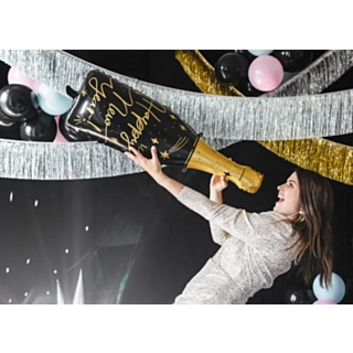 Happy New Year Flaske Folieballon