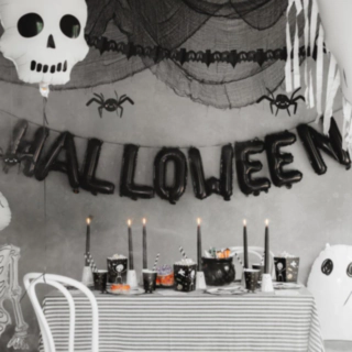 Halloween Folieballoner Sort