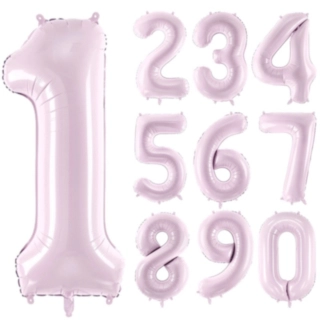 Tal Folieballon Pastel Lilla 72 cm