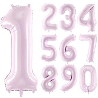 Tal Folieballon Pastel Lilla 72 cm