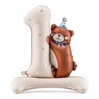 1 Års Bamse Folieballon